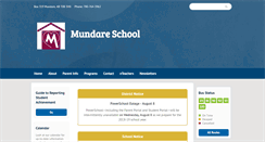 Desktop Screenshot of mundareschool.ca