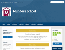 Tablet Screenshot of mundareschool.ca